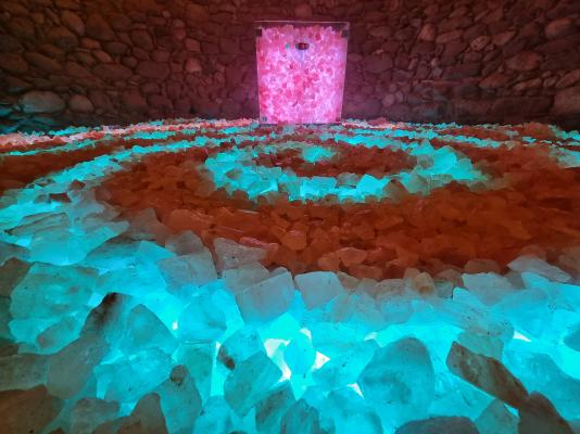     Villa dei cedri - centro benessere: la grotta del sale